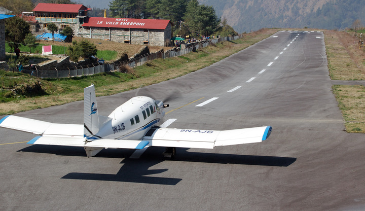 Lukla runway