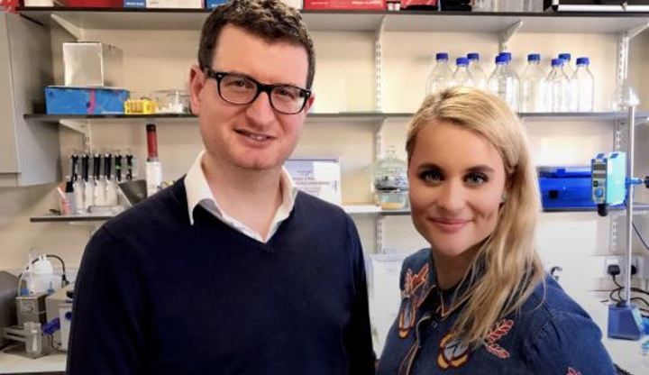 Dzien Dobry TVN Anna Senkara with Dr Andrew Murray Dzien Dobry TVN Anna Senkara with Dr Andrew Murray